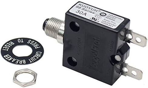 KUOYUH Circuit Breaker 98 Series 32VDC 125/250VAC 50/60Hz (1pc 30A) in Saudi Arabia