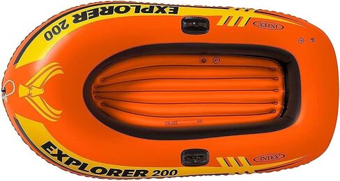 Inflatable Boat Set - Inflatable Fishing Boat, 2-Person Inflatable with Paddle, Pump for Water Drifting On Lakes in Saudi Arabia