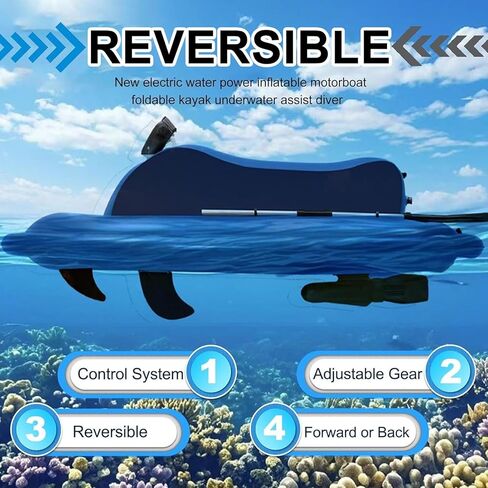 زورق كهربائي قابل للطي ، ث/500 واط ، سكوتر الغوص البحري ، لمغامرات الغوص البحري (زورق السيارات) in Kuwait
