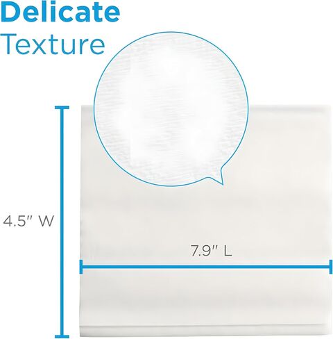 Georgia Pacific 29812 AccuWipe Premium Virgin Fiber Wipes, 4.50" x 8.25", 280/box in Saudi Arabia