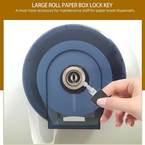 5pcs 5Pcs Paper Towel Dispenser Key, Universal Replacement for Commercial Toilet Paper Dispensers Key in Kuwait