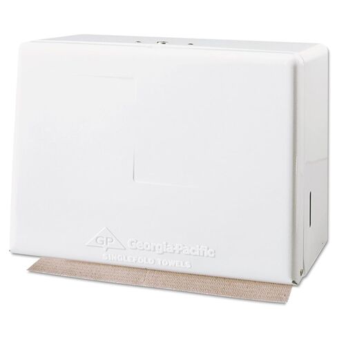 Georgia Pacific Space Saver Singlefold Paper Towel Dispenser ,DISPENSER,PPR TWL,WHI in Saudi Arabia