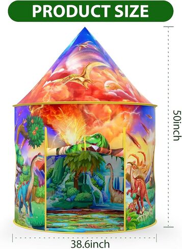 Wilwolfer Rocketship Tent for Kids: Space Toys for Kids-Space Decor for Boys Room-Outdoor Toys for Toddlers in Saudi Arabia
