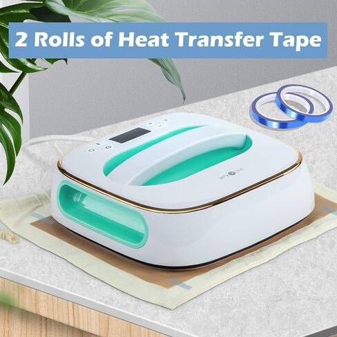 Htvront Heat Tape Dispenser - تسامي حامل النقل الحراري يناسب النوى 1 "و 3" ، مجموعات موزع المكتب الأزرق للمكتب والمدرسة in Saudi Arabia