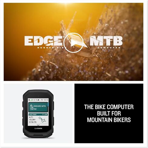 Garmin Edge MTB GPS Bike Computer مع خرائط درب كاملة اللون وتتبع الأداء المتقدم للدراجات الجبلية مع طقم التنظيف والمزيد in Saudi Arabia