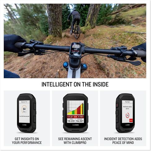 Garmin Edge MTB GPS Bike Computer مع خرائط درب كاملة اللون وتتبع الأداء المتقدم للدراجات الجبلية مع طقم التنظيف والمزيد in Saudi Arabia