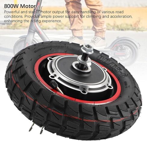 عجلة محرك محرك محرك محرك كهربائي ل M4 M4Pro 10 بوصة Scooter 48V 800W محرك العجلات الخلفية بديل مع الإطار in Saudi Arabia