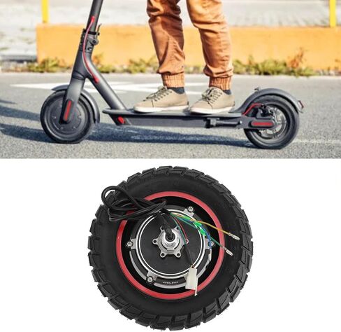 عجلة محرك محرك محرك محرك كهربائي ل M4 M4Pro 10 بوصة Scooter 48V 800W محرك العجلات الخلفية بديل مع الإطار in Saudi Arabia