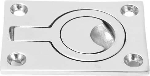 Lifting Ring,Flush Lift Handle, Deck Lifting Ring Silver for Yacht for Kayak in Kuwait