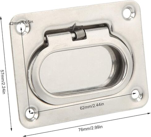 Lifting Ring,Flush Door Lifter, and Noiseproof Door Handle for Boat for RV and Yacht in Kuwait