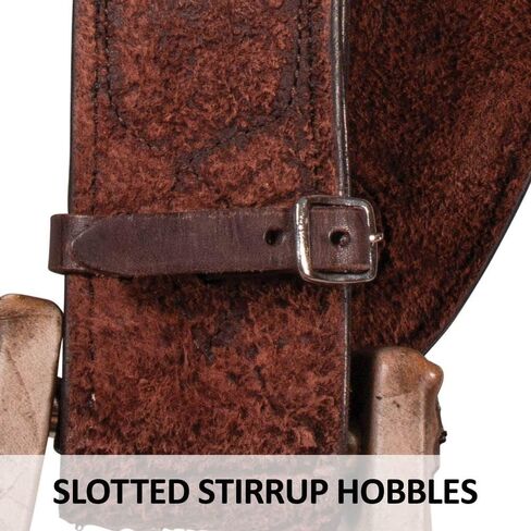 Chocolate Roughout Classic Work Saddle | Premium Roughout Leather | Balanced & Comfortable | Close Contact Cutout | Easy Change Fenders in Saudi Arabia