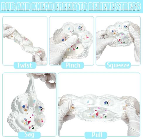 3Pcs Big Taba Squishies Strawberry, Cute Strawberry Squeeze Toys, Upgrade Fruit Squishies, Kawaii Sticky Stress Toys, Clear Fidget Toys, OPP Packaging Gifts & Perfect Desk Accessory for Kids Adults in Saudi Arabia