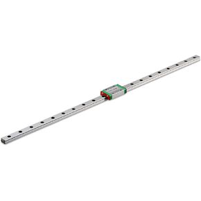 TEN-HIGH MGN7 150 مم خطي دليل السكك الحديدية منتجات الحركة الخطية، للطابعة ثلاثية الأبعاد وآلة CNC، قطعة واحدة من السكك الحديدية + 1 قطعة محمل كتلة MGN7H (كتلة أطول)