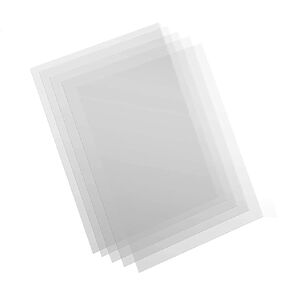 TIGTAK FEP Film Release Films 5 Sheets 260x200x0.15mm Thick with Heat Resistance Light Transmittance for Creality ELEGOO ANYCUBIC PHROZEN LCD SLA DLP 3D Printer (260 * 200mm)