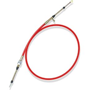 80833 Automatic Transmission Shifter Cable Fit for B&M Automotive Heavy Duty Performance Shifter Cable Eyelet End, Replace Af72-1002 BMM-80833, 5 Ft Long, 0.375" Outer Diameter