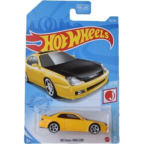 Hot Wheels '98 Honda Prelude, [Yellow] 125/250 J Imports 2/10