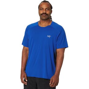 Arc'teryx Norvan Downword Logo Shirt SS Men's | Mountain Running Shirt with a Reflective Graphic