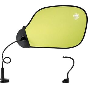 Office Desk Shade or Cubicle Shade: Blocks Light, Glare, or Disturbance. Professional, Adjustable, also Serves as a Car Sunshade to Block Intense Light and Heat. Two Modes.