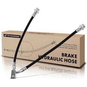 A-Premium Front Driver Brake Hydraulic Hose Compatible with Select Infiniti Models - M35H/M37/M56 2013, Q70 2014-2019, Q70L 2015-2019 - Replace# 462111MM4A