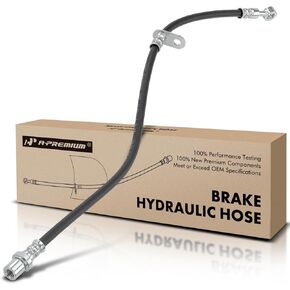 A-Premium Front Driver Brake Hydraulic Hose Compatible with Subaru Models - Forester 2009-2016, Crosstrek 2016, XV Crosstrek 2013-2015 - Replace# 26540SC012