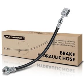 A-Premium Rear Outer Brake Hydraulic Hose Compatible with Chevrolet Silverado 1500 & GMC Sierra 1500 2002 2003 2004 2005 with 4 Wheel Steering