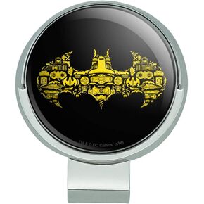 GRAPHICS & MORE Batman Batman Icons Logo Golf Hat Clip with Magnetic Ball Marker