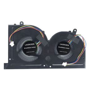 New Replacement Cooling Fans for MSI GS63 GS63VR GS73 GS73VR GS62 GS72 MS-17B1 MS-17B2 MS-16K2 MS-16K3 MS-16K4 MS-16K5 Stealth Pro Series GPU Cooling Fan BS5005HS-U2L1 DC 5V (4-Pin 4-Wire)
