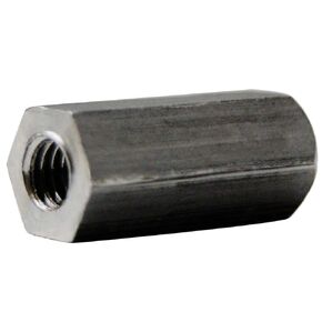 Small Parts 140808HFA Aluminum Female Threaded Hex Standoff, 1/4" Hex Size, 1/2" Length, 8-32 Thread Size (Pack of 25)