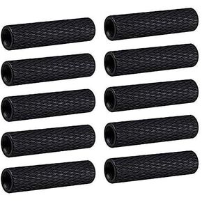 100 قطعة M2 OD = 3.5 مم من الألومنيوم مواجهات قضبان ألومنيوم تربط فاصل العمود لطائرة RC بدون طيار كوادكوبتر (M2X23mm OD=4 مم، أسود، 100) in Kuwait