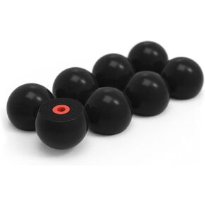 Flare Audio Earplug Replacement Memory Foam Tips - 2021 Models Onwards - Large 4 Pairs