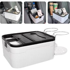 Car Armrest Storage Box with 2 Cup Holders: A Multifunctional Car Armrest Box for Your Car Designed for Mobile Phones, Paper Towels, Personal Items, etc in Saudi Arabia