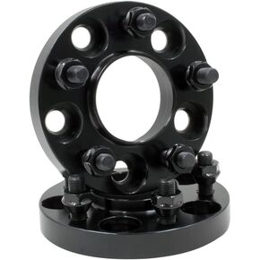 Wheel Accessories Parts 2 Pcs Hub Centric Wheel Spacers 5 on 4.50 114.3mm 20mm Thick 12mm 1.50 12x1.50 Thread Stud 67.10mm Hub Fits Hyundai | KIA | Mazda | Mitsubishi Passenger Vehicles