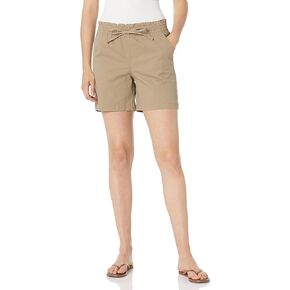 Gloria Vanderbilt Women's Pull on Wide Leg Chino Short