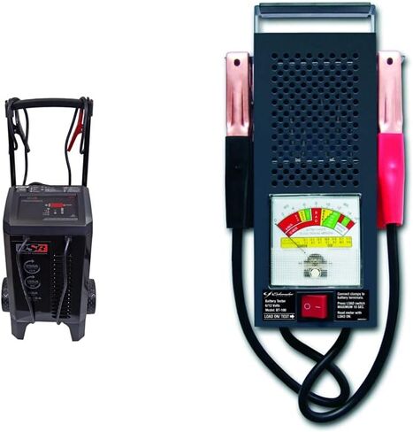 DSR131-250 أمبير (12 فولت) 125 أمبير (6 فولت) 50 أمبير 6 فولت/12 فولت برو شاحن بطارية السيارة الذكية - شاحن بطارية تلقائي بالكامل، صيانة البطارية وشاحن سيارة محمول للموزع + استخدام المتجر in Saudi Arabia