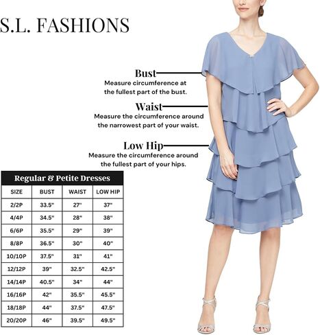 إس إل. فستان نسائي من Fashions بطول الشاي مزين بالترتر والدانتيل للمناسبات الخاصة مع سترة بأكمام وهمية (أحجام صغيرة وعادية) in Saudi Arabia