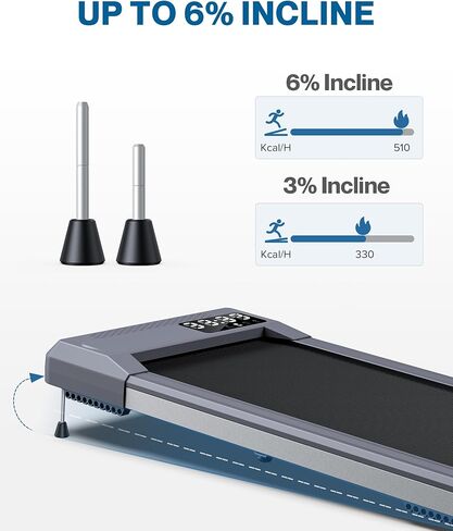 وسادات قدم جهاز المشي المائلة، 4 بوصات لزيادة الانحدار إلى 5-7% in Kuwait