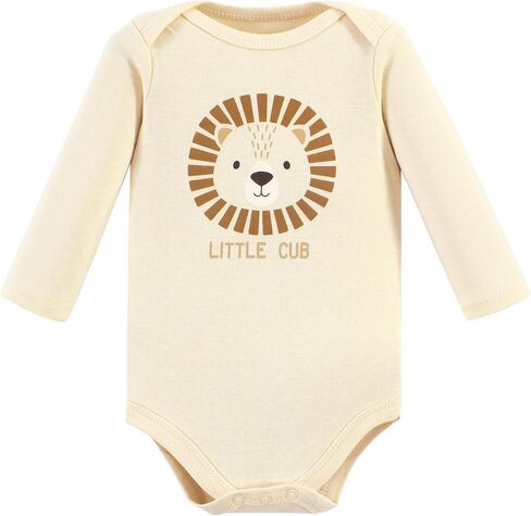 Hudson Baby Unisex Baby Unisex Baby Cotton Bodysuit and Pant Set, Brave Lion, 12-18 Months in Saudi Arabia