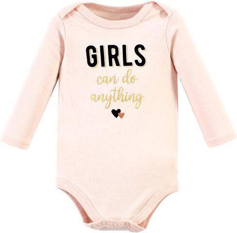 Hudson Baby baby-girls Unisex Baby Cotton Bodysuit and Pant Set, Cinnamon Hearts, 18-24 Months in Saudi Arabia