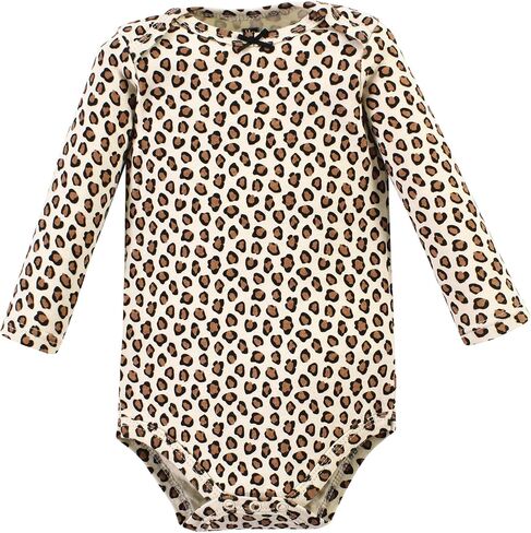 Hudson Baby baby-girls Unisex Baby Cotton Bodysuit and Pant Set, Cinnamon Hearts, 18-24 Months in Saudi Arabia