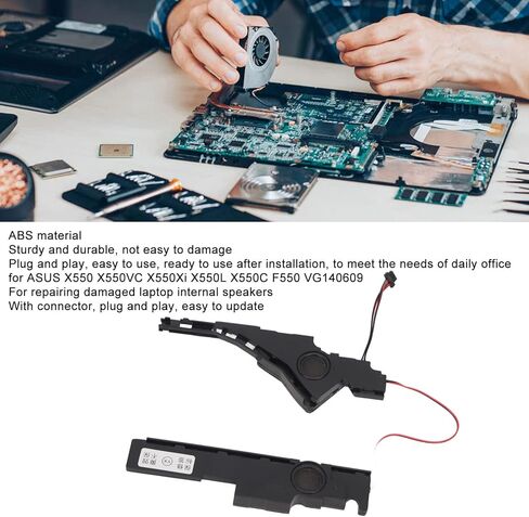 استبدال مكبر الصوت الداخلي من Sanpyl لسماعات الكمبيوتر المحمول ASUS X550 X550VC X550Xi X550L X550C F550 VG140609، ومكبرات صوت بديلة لإصلاح أجزاء الكمبيوتر المحمول in Saudi Arabia