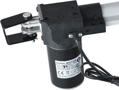 المحرك الخطي للسكتة الدماغية DC 12 فولت 12 بوصة مع دعامة تثبيت 300 مم 6000N/1320LB أقصى حمولة لكرسي طاولة التلفاز رفع سرير التدليك المحرك الخطي للأريكة الكهربائية in Saudi Arabia