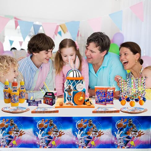 مستلزمات الحفلات لمربى الفضاء، 20 طبق، 20 منديل و1 مفرش طاولة، ديكور حفلات الفضاء in Kuwait