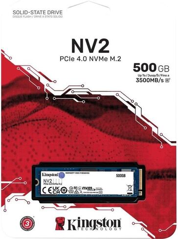 محرك أقراص مزود بذاكرة مصنوعة من مكونات صلبة سعة 500 جيجابايت - M.2 2280 داخلي - PCI Express NVMe [PCI Express NVMe 4.0] in Saudi Arabia