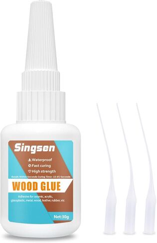 غراء الخشب، لاصق خشب 30 جرام، مضاد للاصفرار، لاصق قوي فوري لربط الخشب، البلوط، الجوز، الماهوجني، الأثاث الخشبي، المنتجات الخشبية، الحرف الخشبية، حافة الخشب in Kuwait