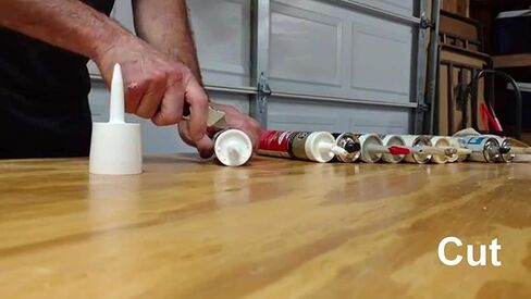 TubeANew Caulk Tube Saver - Repair and Reuse Dried or Clogged Tubes - 1 Pack, 5 Pieces in Saudi Arabia