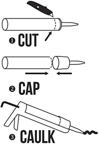 TubeANew Caulk Tube Saver - Repair and Reuse Dried or Clogged Tubes - 1 Pack, 5 Pieces in Saudi Arabia