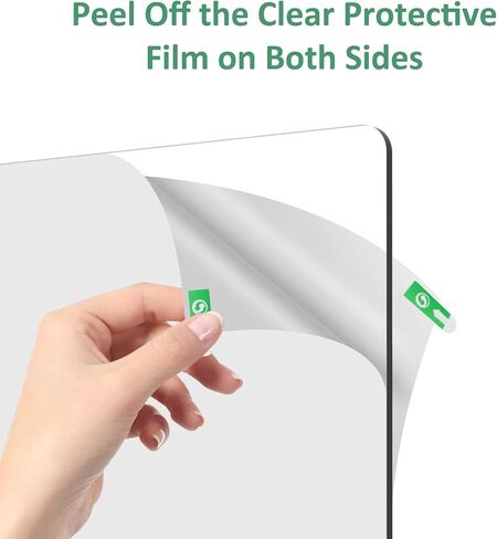 5 Pieces 8x10" PET Plastic Sheet Plexiglass Panels 0.040"Thick, Acrylic Sheet Great for Arts Crafts, Picture Frame Glass Replacement, Cricut, Signs & Display in Saudi Arabia