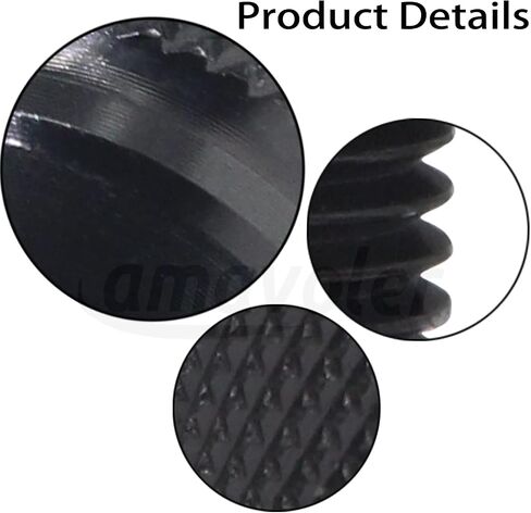 Seat Screw Quick Mount Bolt Compatible with Harley Davision Street Glide Electra Glide Ultra Limited 1996-2021 (Black) in Saudi Arabia