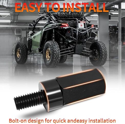 4 قطع من Can-Am Maverick X3 Seat Riser أسود 1.5 بوصة مجموعة أدوات رفع المقعد تباع في 4 قطع تناسب 2017-2023 Can Am Maverick X3 فواصل المقعد (أسود) رفع مقعد UTV in Kuwait