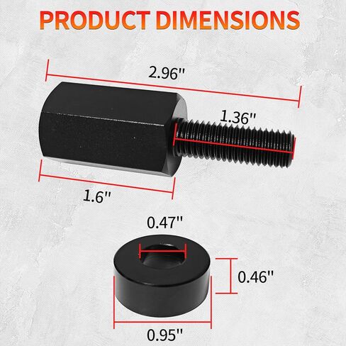 4 قطع من Can-Am Maverick X3 Seat Riser أسود 1.5 بوصة مجموعة أدوات رفع المقعد تباع في 4 قطع تناسب 2017-2023 Can Am Maverick X3 فواصل المقعد (أسود) رفع مقعد UTV in Kuwait